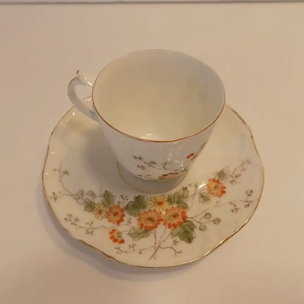 Vintage Limoges demitasse cup and saucer